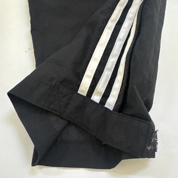 Adidas Track Pants Mens Large Y2K Vintage Training Windbreaker NYLON 90s READ - Picture 4 of 13